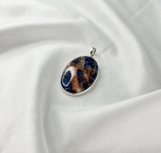 Natural Sodalite Pendant By Harshita Jewellery