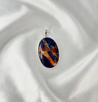 Natural Sodalite Pendant By Harshita Jewellery
