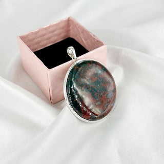 Bloodstone  Pendant By Harshita Jewellery