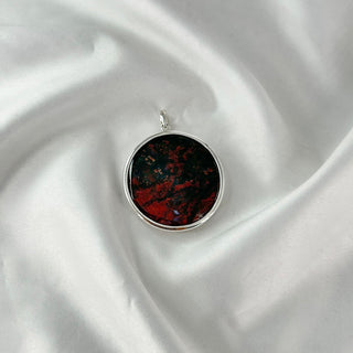 Bloodstone  Pendant By Harshita Jewellery