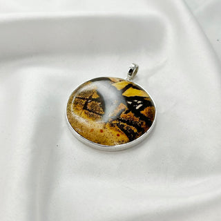 Mookaite Jasper Pendant By Harshita Jewellery