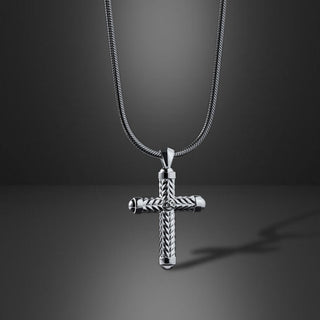 18K Gold Cross Men's Pendant By Harshita Jewellery