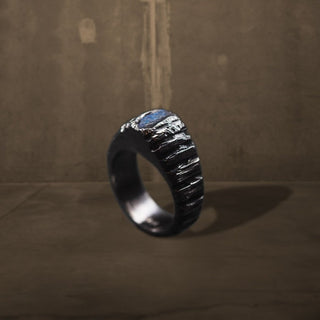 Labradorite Men's Ring By Harshita Jewellery