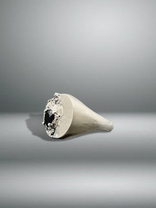 Black Onyx Men's Ring By Harshita Jewellery