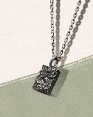 Green Emerald Men's Pendant By Harshita Jewellery