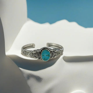 Mens Turquoise Adjustable Bracelet by Harshita Jewellery