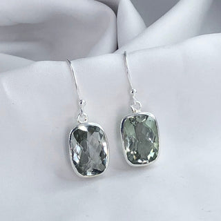 Green Amethyst Earrings By Harshita Jewellery