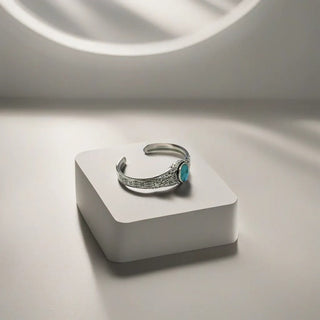 Mens Turquoise Adjustable Bracelet by Harshita Jewellery