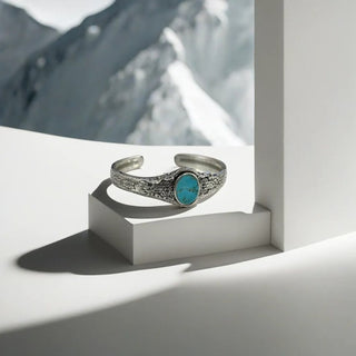 Mens Turquoise Adjustable Bracelet by Harshita Jewellery